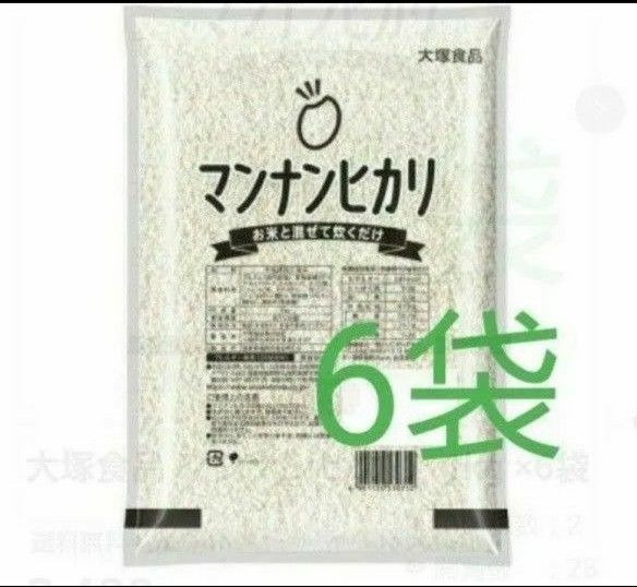 大塚食品 マンナンヒカリ 1kg ×6袋