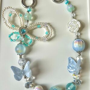 少し長め ストラップ キーホルダー