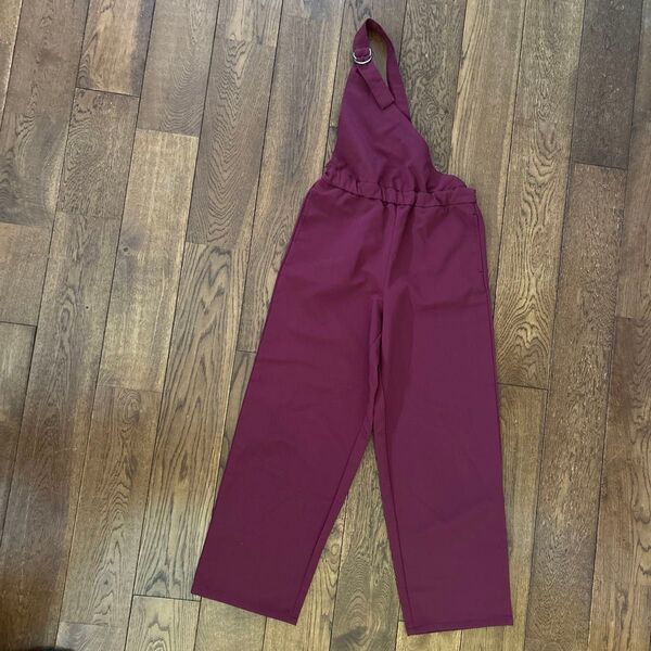 サロペット オールインワン ワインレッド ワンショルダー 140 キッズ ガールズ 子供服 ユナイテッドアローズ