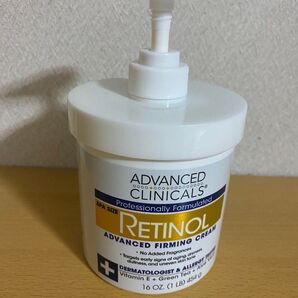 【日本公式】 Advanced Clinicals レチノール クリーム ボディクリーム アドバンスドクリニカルズ 保湿 大容量