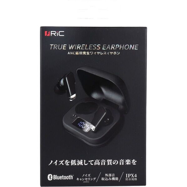 RIC TRUE WIRELESS EARPHONE ANC搭載完全ワイヤレスイヤホン