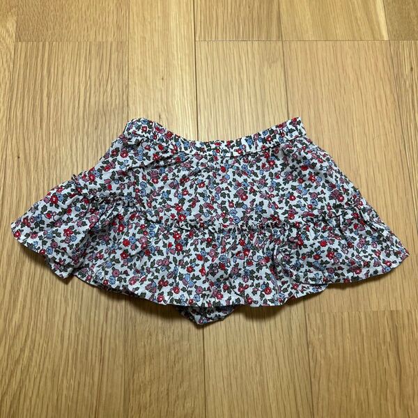 babyGAP ベビーギャップ 女の子 スカートパンツ 小花柄 90サイズ 18-24カ月