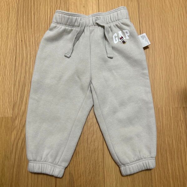 GAP×ディズニー ベビー スウェットパンツ グレー ミニーマウス 70 サイズ