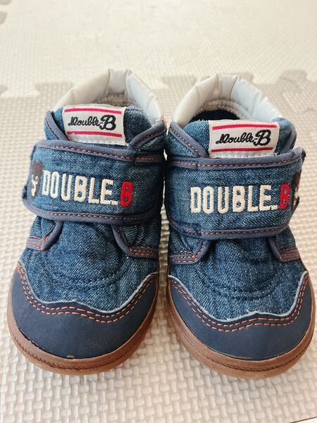 ダブルビー ミキハウス スニーカー 14.0cm