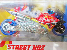 ★超幻級★入手困難★TEAM HOT WHEELS【STREET NOZ】スーパーモンスターバイク/スカル/ドクロ/骸骨/マテル/トロイリー/Troy Lee/フレイムス_画像3