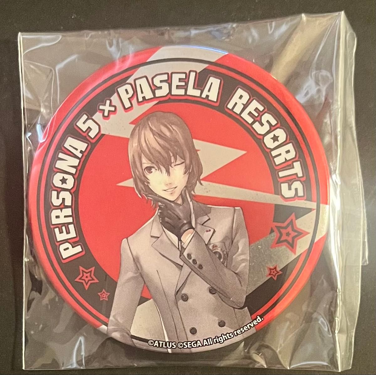 ペルソナ5 トレーディングバッジコレクション コープver 雨宮蓮