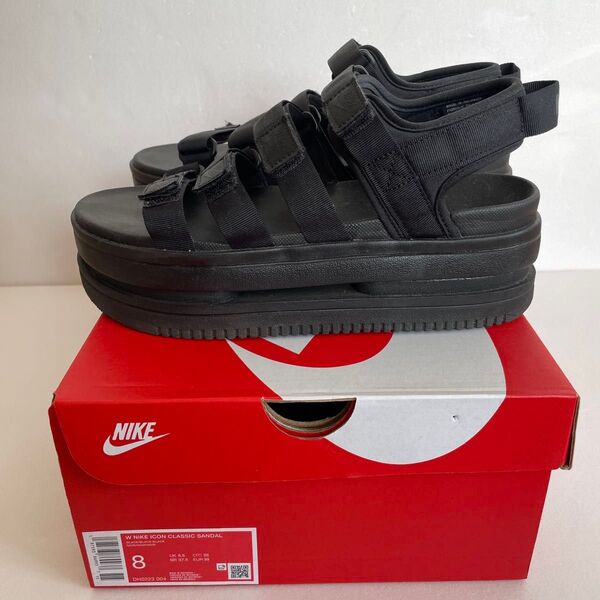 ナイキ アイコン クラシック サンダル NIKE ICON CLASSIC SANDAL DH0223-004 黒 25cm