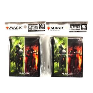 MTG プレイヤーズカードスリーブ エルドレインの森 似通った生命 (MTGS-285)【2パック 新品未開封-4970381801977】