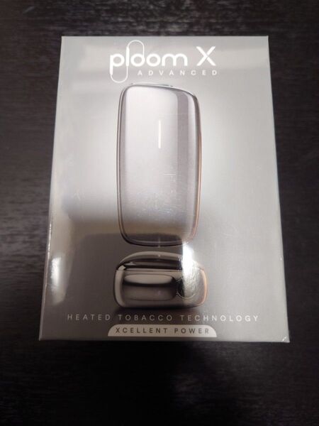 箱無し値下げ対応します☆ プルームx アドバンスド シルバー 新品保管品