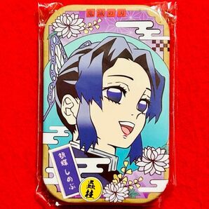 鬼滅の刃 まるかくカンバッジ 3 胡蝶しのぶ 缶バッジ スクエア缶バッジ