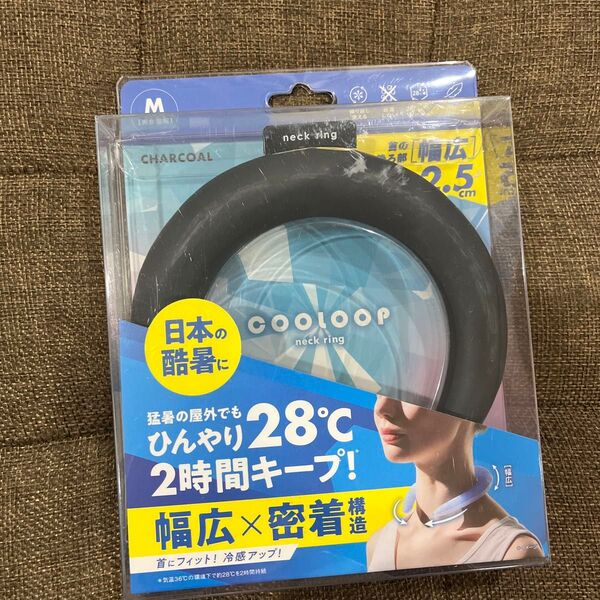 コジットcooloop ネックリング Mサイズ ブラック