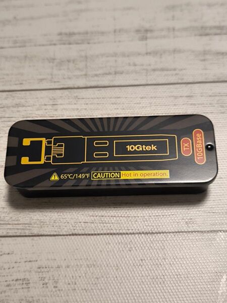 本日削除。10Gtek 10GBase-T SFP+モジュール