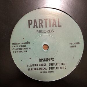 Disciples / Africa Macka 12inch EP Alpha & Omega Aba shanti I Jah shaka