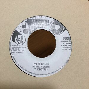The Royals / Facts of Life 7inch EP