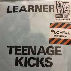 【極美品】LEARNERS / TEENAGE KICKS / YOU'RE WONDERING NOW 7inch EP UNDERTONES SPECIALS