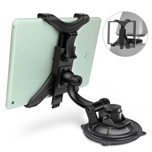 タブレットホルダー 車載ホルダー 吸盤式 ヘッドレストホルダー ダッシュボード 卓上スタンド