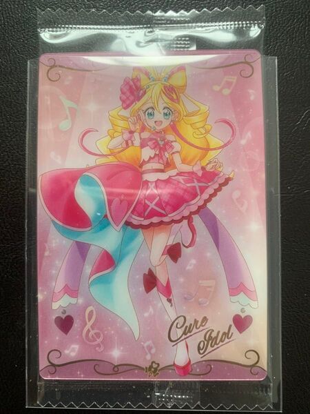 プリキュアカードウエハース11 キミとアイドルプリキュア キミプリ No.01 SR キュアアイドル