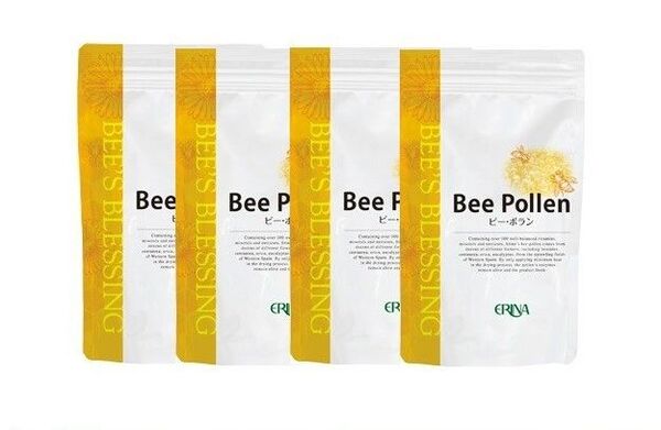 エリナ ビーポラン4点セット 蜜蜂花粉 賞味期限2026年1月以降