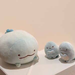すみっコぐらし ぬいぐるみ 3個 てのり たぴおか とかげ スーパーもーちもちぬいぐるみ とかげ サンエックス