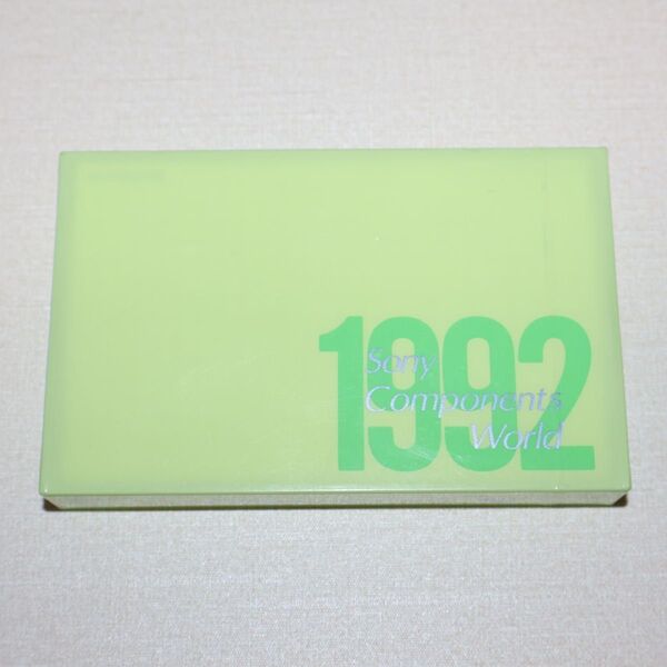【新品未開封】Sony components world 1992 カセットテープ