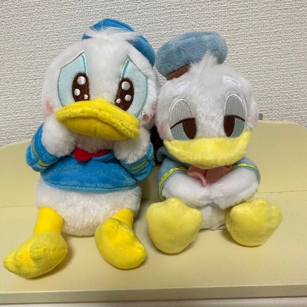 ディズニーストア ドナルド ぬいぐるみキーチェーン うるうる うとうと