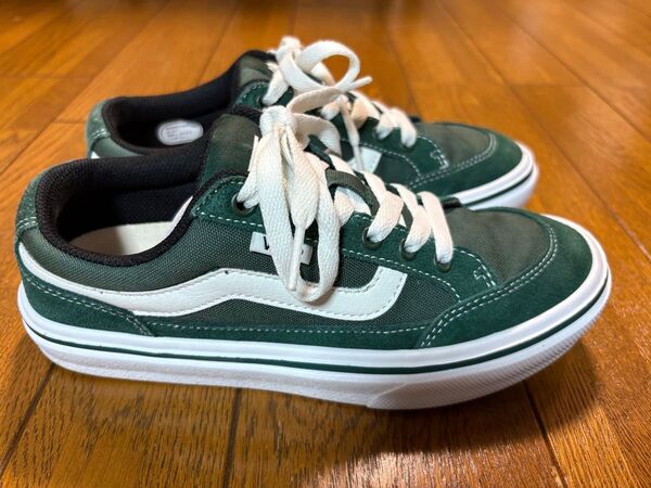 VANS グリーン V3830SC 22.5cm