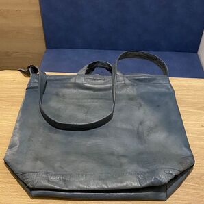 ポーター フランク ショルダーバッグ 馬革 ネイビー 吉田カバン 高級レザー