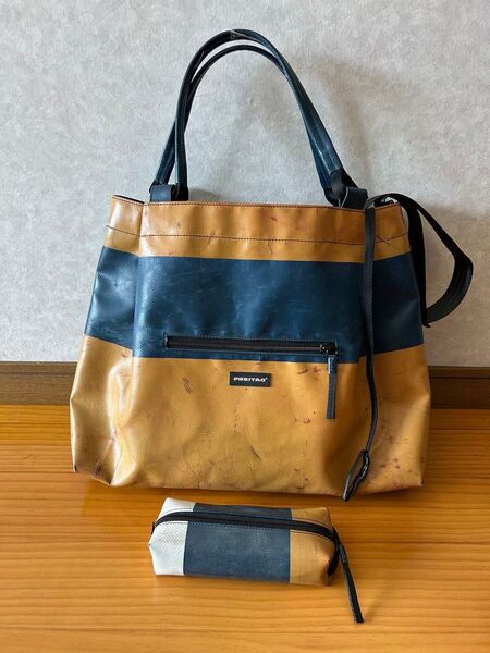 freitag/フライターグ☆F62/PEGGYトートバッグ&ポーチ廃盤