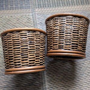 バスケット かご 花かご レトロ 花器