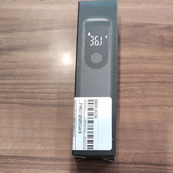 新品未使用 非接触型温度計 FM01 黒 新品未開封