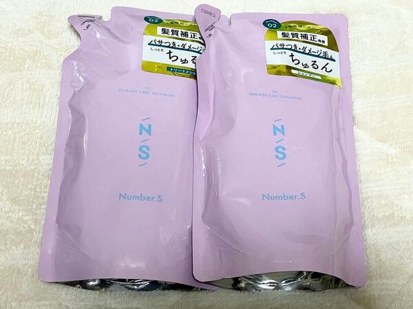 ナンバーエス ダメージケア シャンプー トリートメント 詰め替え Number.S 詰替