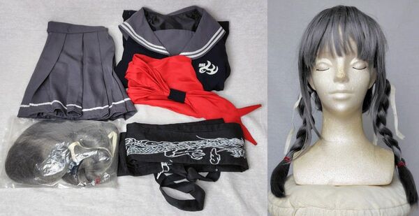 スーパーダンガンロンパ2 辺古山ペコ コスプレ衣装 ウィッグ セット