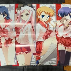 ToHeart2 XRATED ポスター6枚 小牧愛佳 いいんちょ パスケース