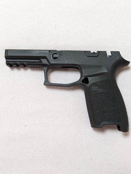 【スライド割れ防止対策済】SIG AIR M17 M18 P320 グリップ ロアフレーム ブラック LayLax/VFC両対応