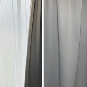 カーテン 100×178 レースカーテン 100×176 1枚ずつ インテリア