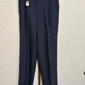 メンズ スラックス 濃紺色 ウエストサイズ79cm スラックス