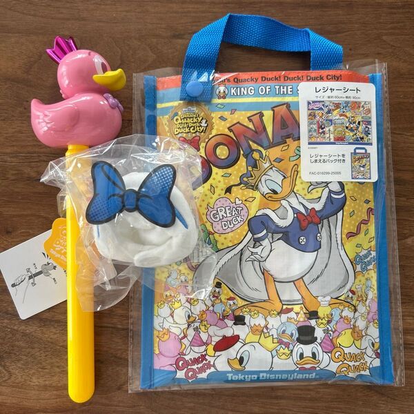 ディズニー ドナパル グワグワスティック スティックアクセサリー レジャーシート