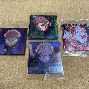 呪術廻戦にふぉるめーしょんシールウエハースvol.3 渋谷事変 虎杖悠仁4枚