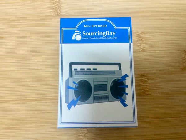 世界最小 Bluetoothスピーカー 充電式バッテリー レトロなミニ ワイヤレススピーカー
