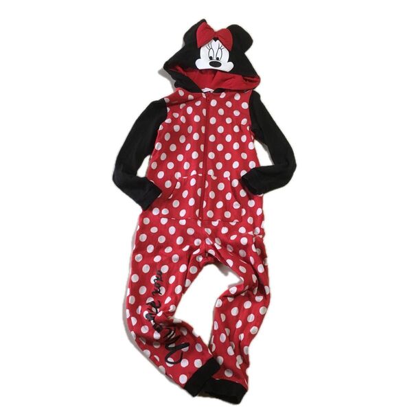 オールインワン つなぎ ミニー Disney ディズニー 122 h&m キッズ 部屋着