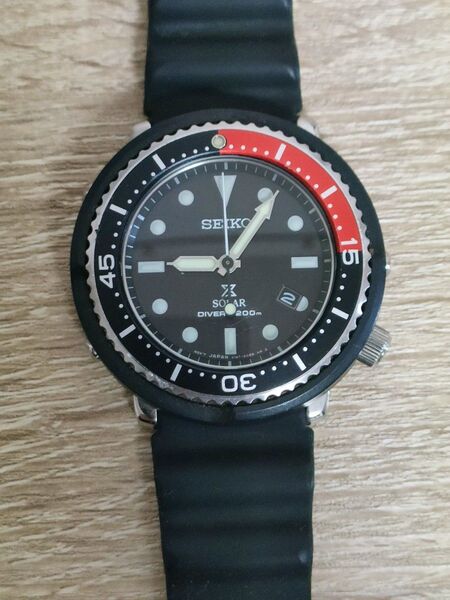 【希少】SEIKO prospex 限定シリアル2000本 ダイバー 腕時計 V147-0CC0