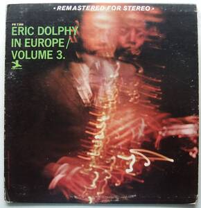 ◆ ERIC DOLPHY In Europe / Volume 3 ◆ Prestige PRST 7366 (blue:VAN GELDER) ◆ S