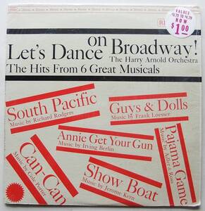 ◆ HARRY ARNOLD Orchestra / Let ' s Dance on Broadway ◆ Riverside RLP 97526 (black:BGP:dg) ◆