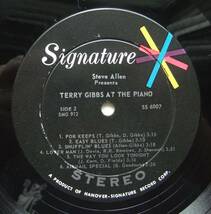 ◆ TERRY GIBBS At the Piano ◆ Signature SS 6007 (color:dg:blue type) ◆ W_画像4