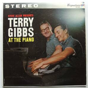◆ TERRY GIBBS At the Piano ◆ Signature SS 6007 (color:dg:blue type) ◆ W