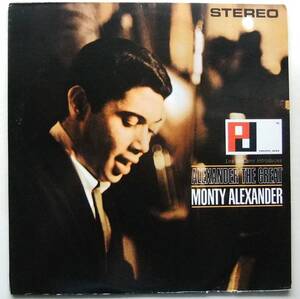 ◆ MONTY ALEXANDER / Alexander The Great ◆ Pacific Jazz ST-86 (blue:dg) ◆ S