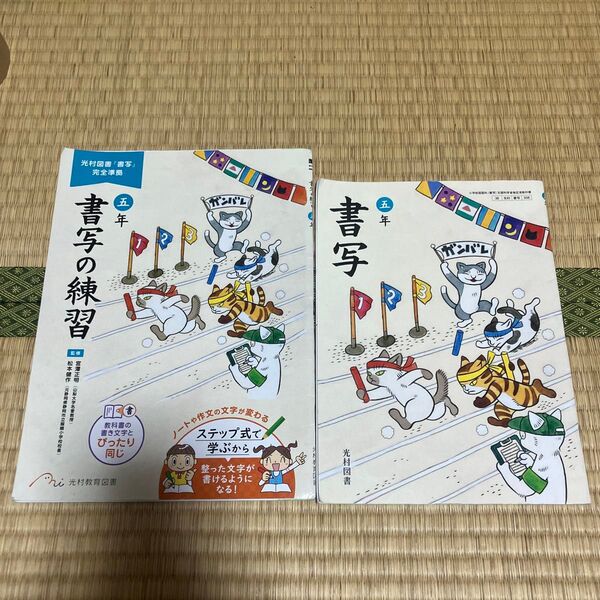 光村図書 書写の練習 五年 教科書