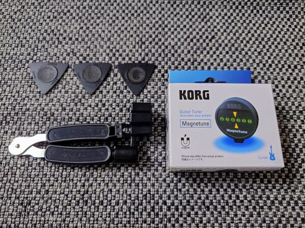 ギター用品 まとめ売り KORG Tuner マルチツール GP3ピック3枚 コルグ