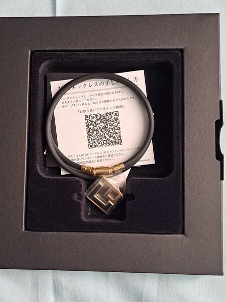 コラントッテ TAO ネックレス AURA BLACK×GOLD サイズL 47㎝ 生産終了製品