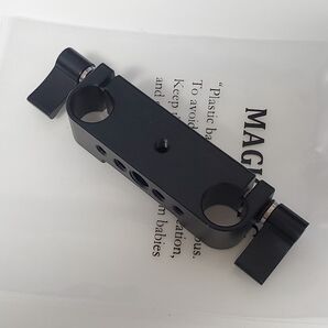 15mmロッドマウント デュアル カメラリグ